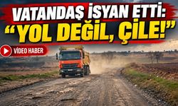 Kapaklı-Bahçeağıl arasındaki yol tepki çekiyor