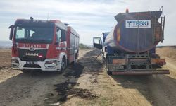 TESKİ ve itfaiyeden güç birliği