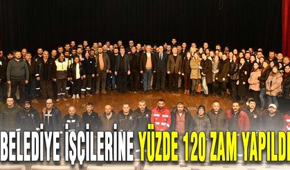Belediye işçilerine yüzde 120 zam yapıldı