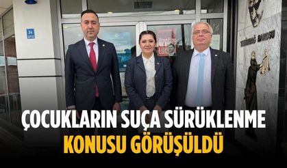 Çocukların suça sürüklenme konusu görüşüldü