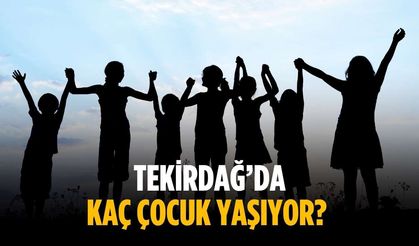 Tekirdağ’da kaç çocuk yaşıyor?