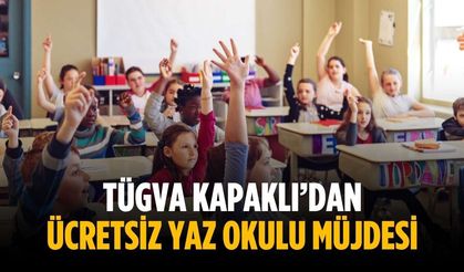 TÜGVA Kapaklı’dan ücretsiz yaz okulu müjdesi