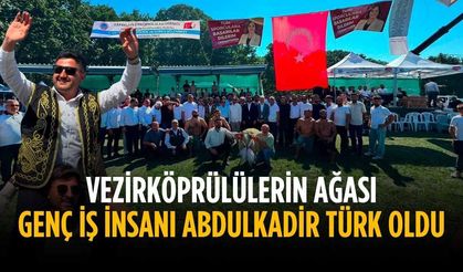 Vezirköprülülerin ağası Abdulkadir Türk oldu