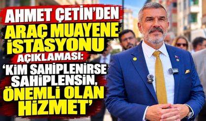 “Mustafa Çetin gerçekleştirdi, Ahmet Çetin üstlendi mi?” sorusuna Ahmet Çetin’den yanıt