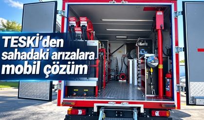 TESKİ’den sahadaki arızalara mobil çözüm