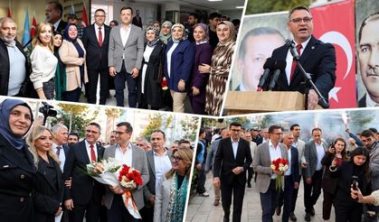 Vahap Akay'dan AK Parti Çerkezköy İlçe Teşkilatı’na ziyaret