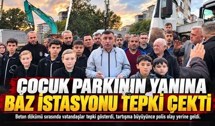 Kapaklı'da baz istasyonu gerginliği