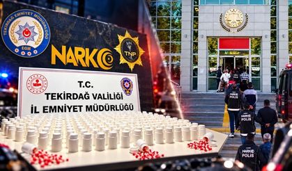 Tekirdağ’da narkotik operasyonu: 25 tutuklama