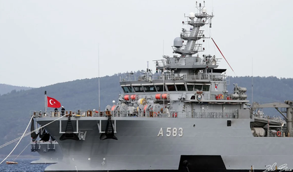 TCG Işın Gemisine Tekirdağ'da yoğun ilgi