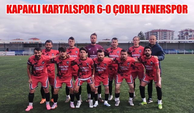 Kapaklı Kartalspor'u gençler sırtlıyor