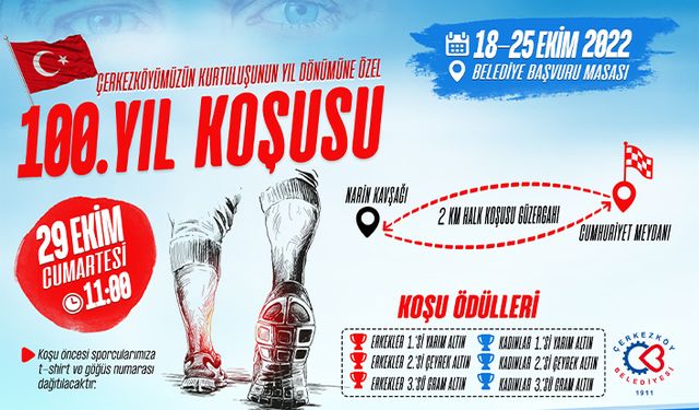 Kurtuluş Koşusu için kayıtlar başladı