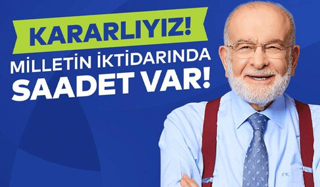 Saadet Partisi kongreye gidiyor