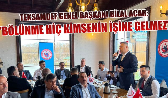 TEKSAMDEF 1. Olağan Genel Kurulunu gerçekleştirdi