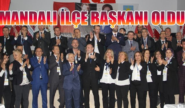 İYİ Parti Kapaklı İlçe Başkanlığına Gürkan Mandalı seçildi