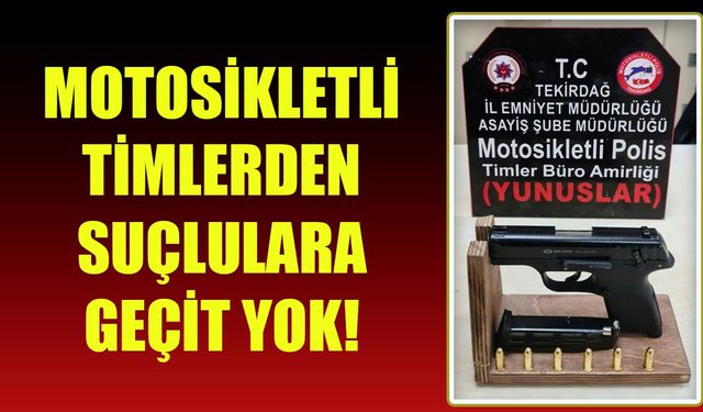 Motosikletli Polis Timleri 51 şahıs hakkında işlem yaptı