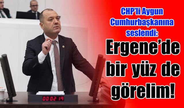 CHP'li Aygun: Ergene kömür akıyor