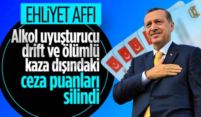 Erdoğan: 10 bin ehliyeti iade ediyoruz