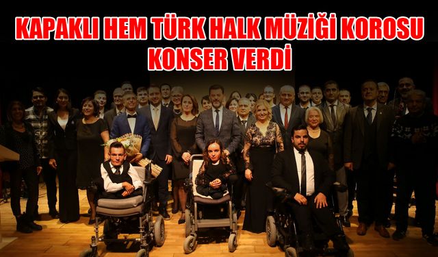 Kapaklı HEM Türk Halk Müziği korosu konser verdi