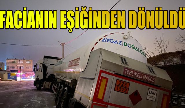 Kapaklı'da facianın eşiğinden dönüldü