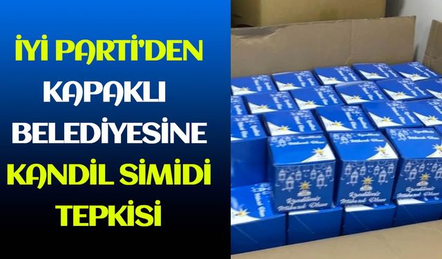 İYİ Parti'den "Kandil Simidi" tepkisi