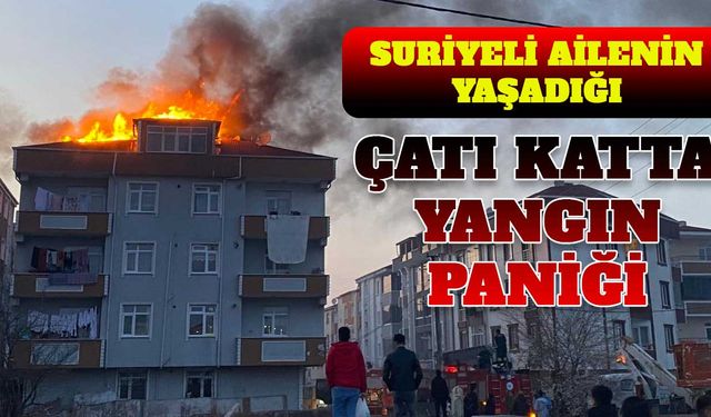 Kapaklı'da Suriyeli ailenin kaldığı dairede yangın çıktı