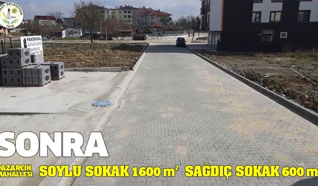 Saray Belediyesi Pazarcık Mahallesi’nin çehresini değiştiriyor