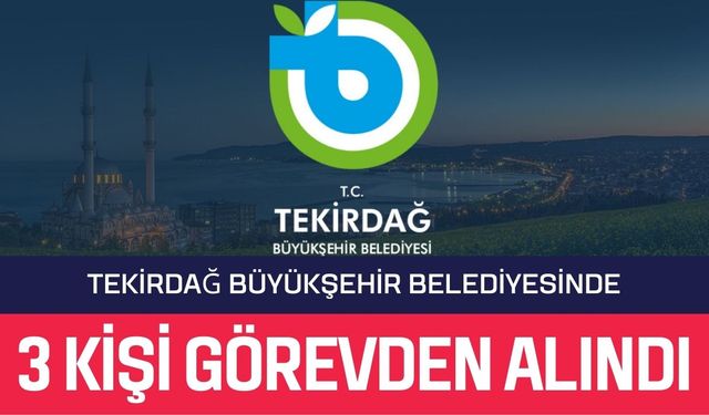 İçişleri Bakanlığı 3 kişiyi görevden aldı