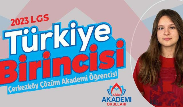 Çözüm Akademi Okulları Türkiye birincisi çıkardı