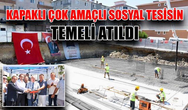 Kapaklı Çok Amaçlı Sosyal Tesisin temeli atıldı