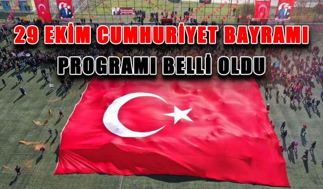 Kapaklı’da 29 Ekim Cumhuriyet Bayramı programı belli oldu