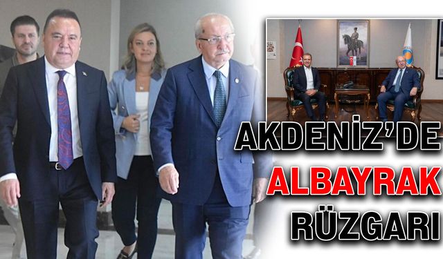 Akdeniz'de Albayrak rüzgarı