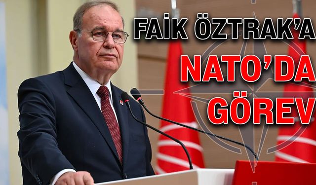 Faik Öztrak’a NATO’da görev