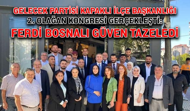 Ferdi Bosnalı güven tazeledi