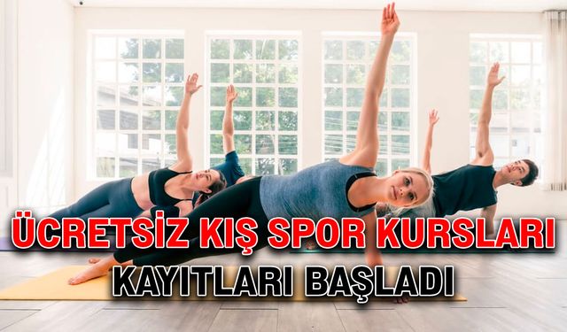 Ücretsiz Kış Spor Kursları kayıtları başladı