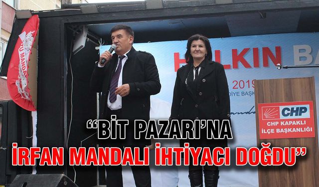 "Bit Pazarı’na İrfan Mandalı ihtiyacı doğdu"