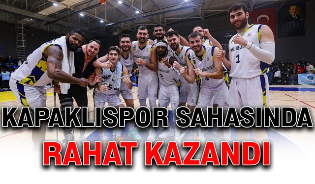 Kapaklıspor sahasında rahat kazandı