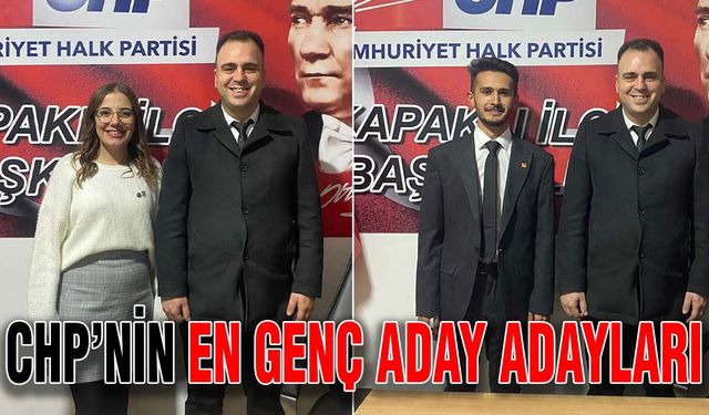 CHP’nin en genç aday adayları