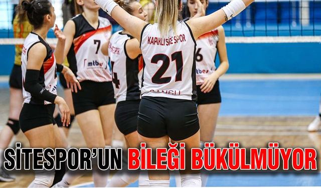 Sitespor’un bileği bükülmüyor