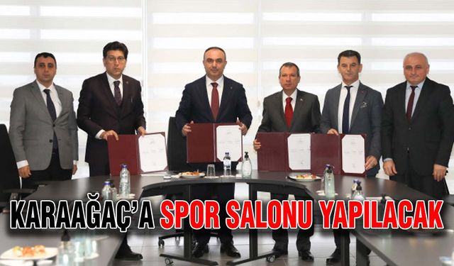 Karaağaç’a spor salonu yapılacak