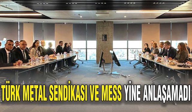 Türk Metal Sendikası ve MESS yine anlaşamadı