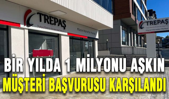 Bir yılda 1 milyonu aşkın müşteri başvurusu karşılandı