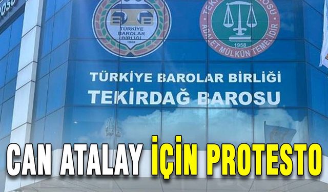 Can Atalay için protesto