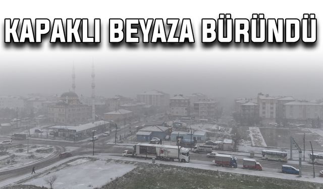 Kapaklı beyaza büründü