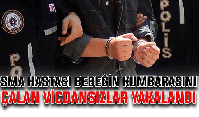 SMA hastası bebeğin kumbarasını çalan vicdansızlar yakalandı