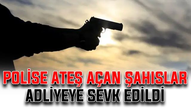 Çerkezköy’de polise ateş açan şahıslar adliyeye sevk edildi