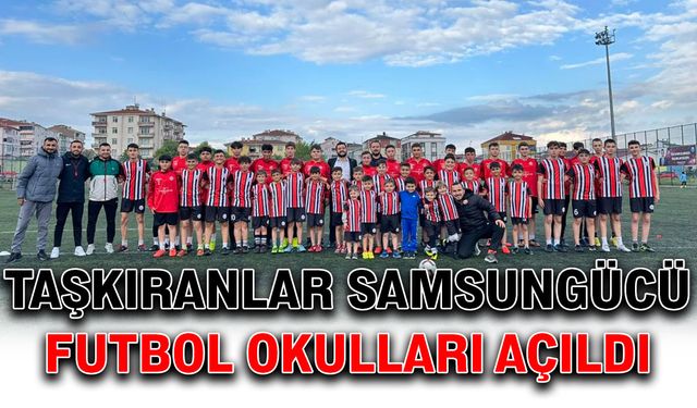 Taşkıranlar Samsungücü Futbol Okulları açıldı