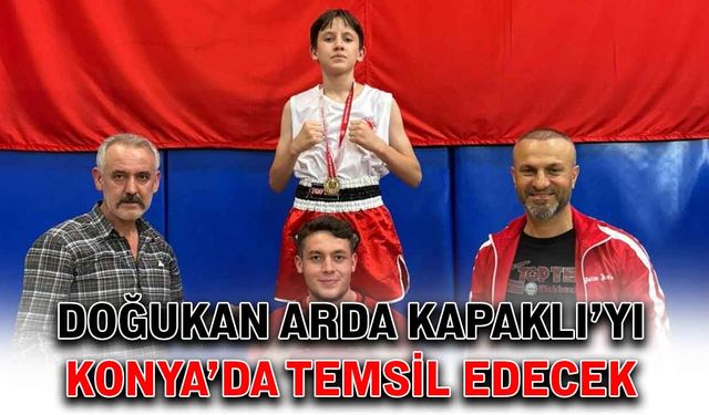 Doğukan Arda, Kapaklı’yı Konya’da temsil edecek