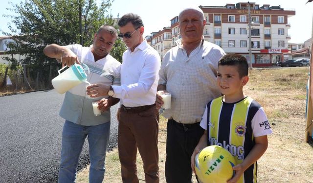 Başkan Çetin, altyapı ve üstyapı çalışmalarını yerinde inceledi