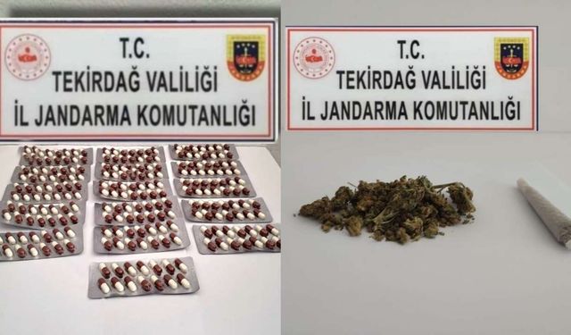 Üzerinde uyuşturucu ele geçirilen 6 şahıs gözaltına alındı