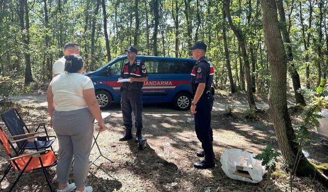 Orman ve anız yangınlarına karşı denetim gerçekleştirildi